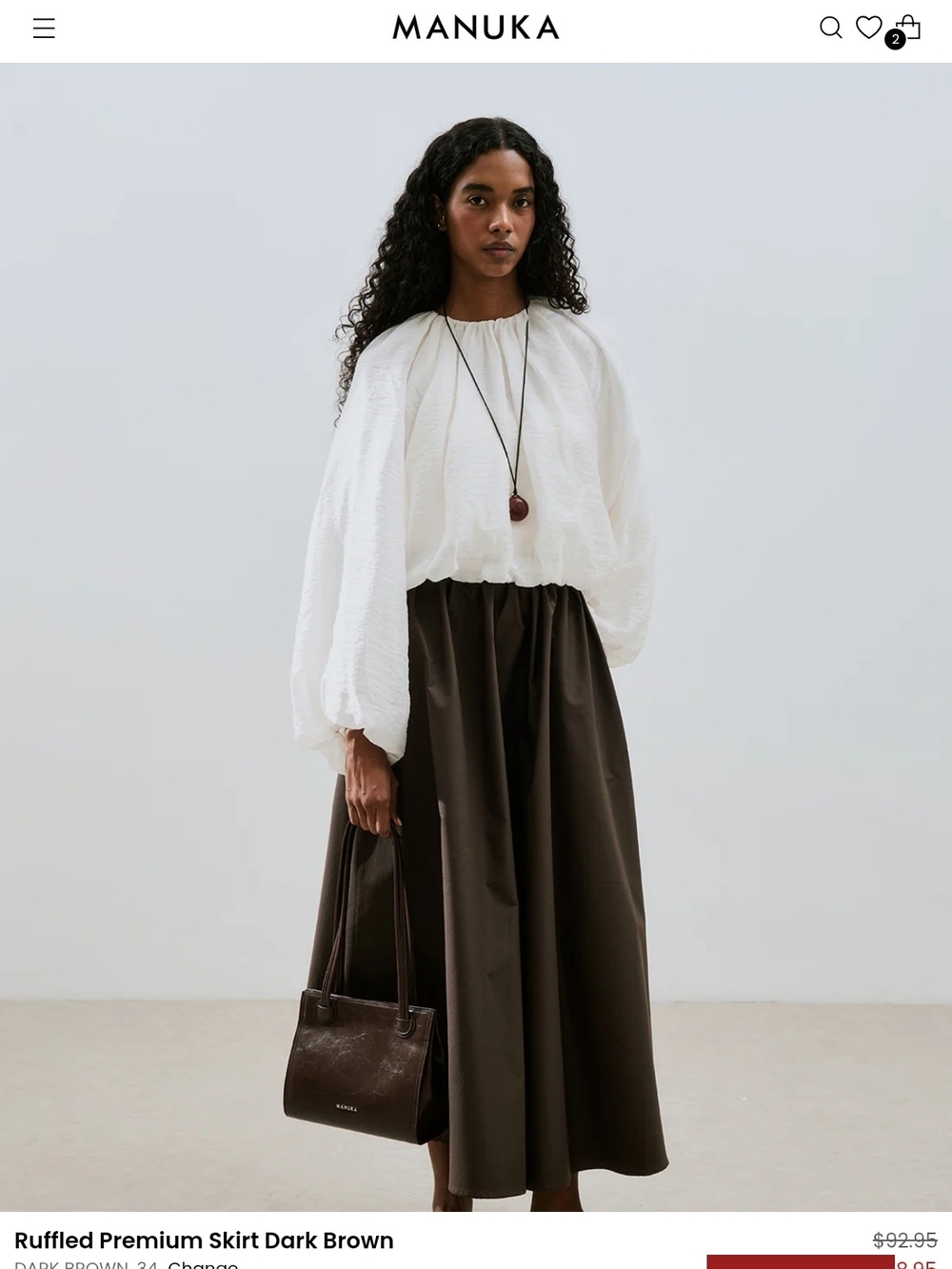 Manuka White Blouse